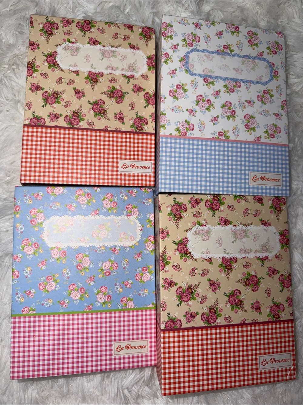 La Provence Floral Pink, Blue, Cream photo albums